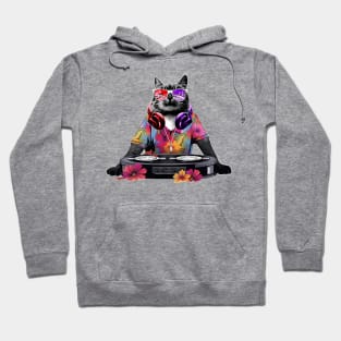 Musical cat fun Hoodie